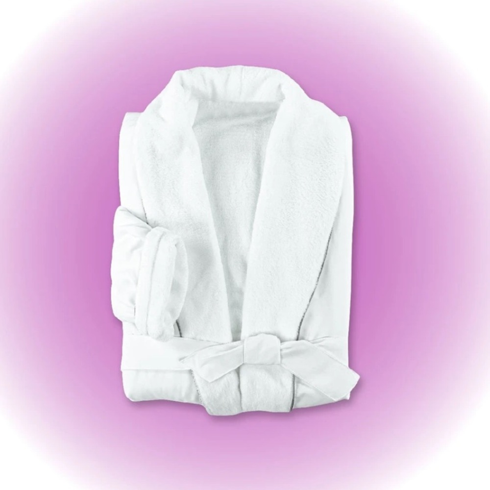 Fluffco Unisex Hotel Lounge Robe - Picture 4 of 5